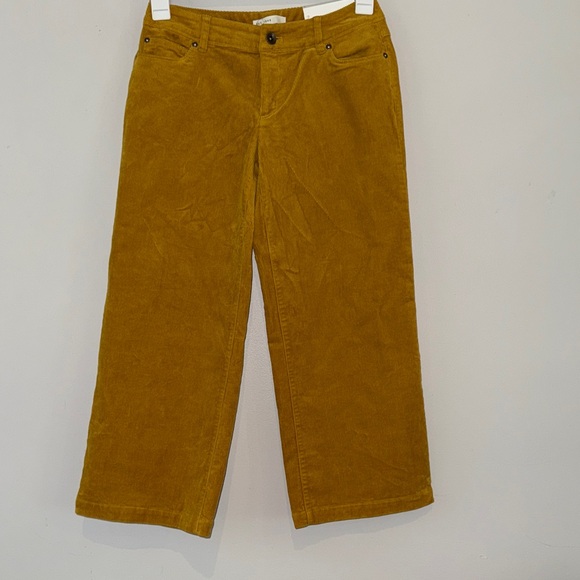 Mustard Yellow size 2 Corduroy Pants - Picture 1 of 5